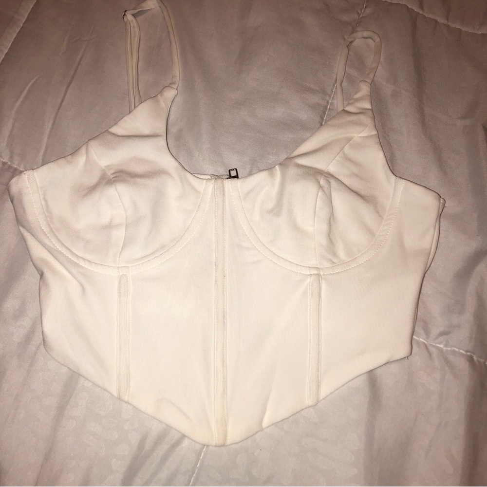 Princess Polly White Top Size 0